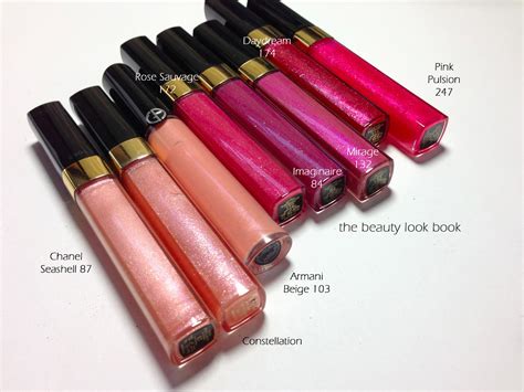 chanel lip gloss shades.